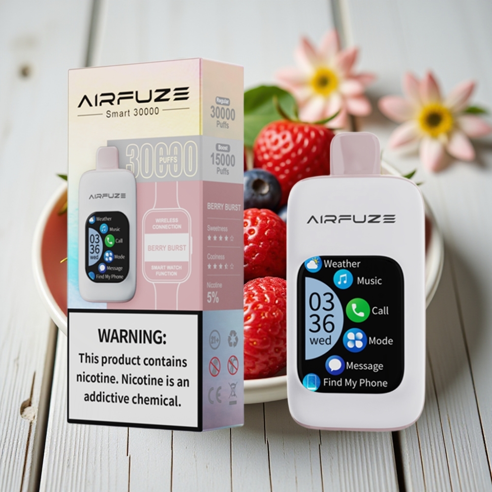 AirFuze Smart 30000 Puffs Disposable Pod - 5 Nikotin 900mAh Berry Burst