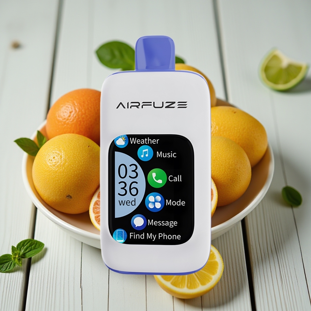 AirFuze Smart 30000 Puffs Disposable Pod Miami Nanesi – 5 Nikotin 900mAh Type-C