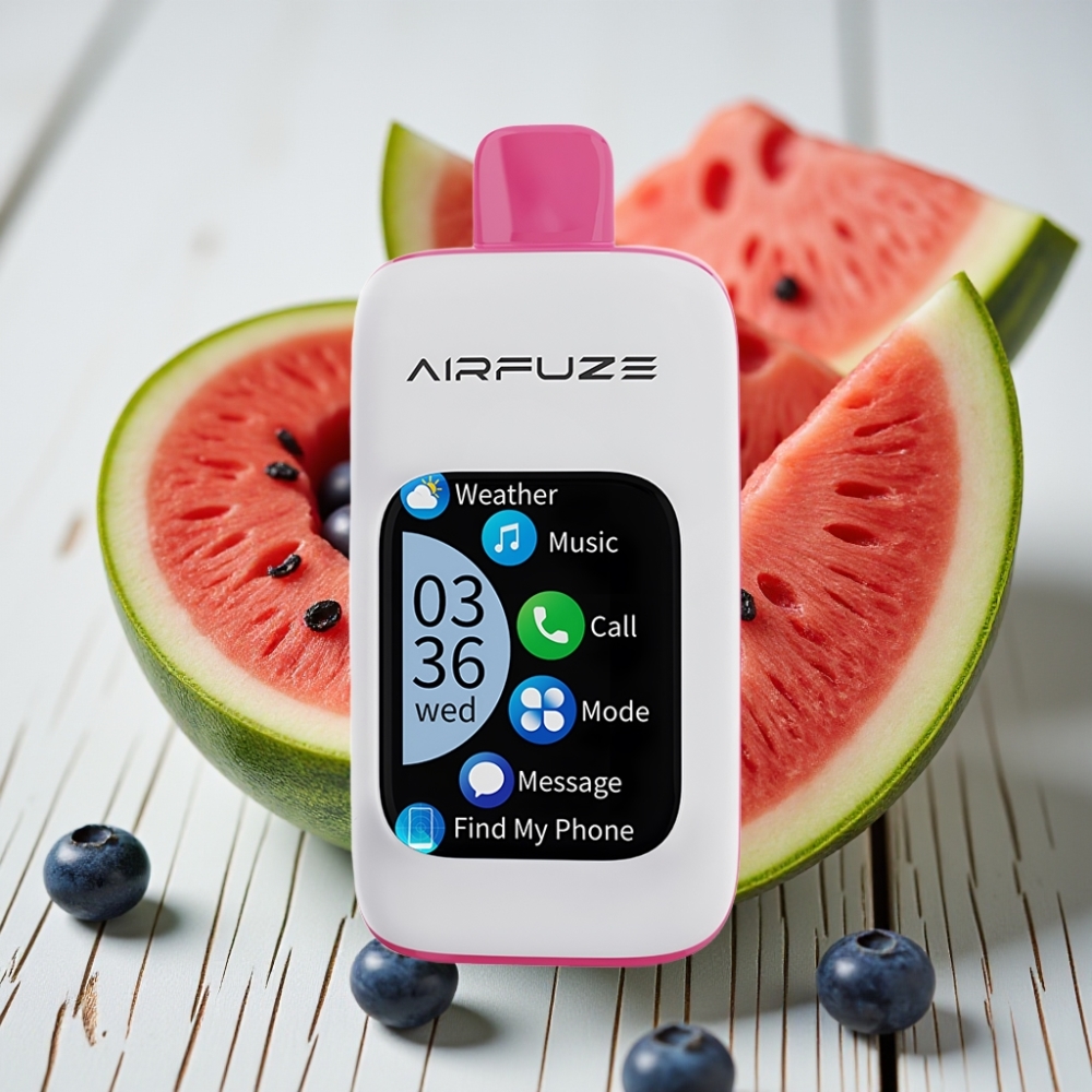 AirFuze Smart 30000 Puffs Disposable Pod Yaban Mersini Karpuz 5 Nikotin 900mAh