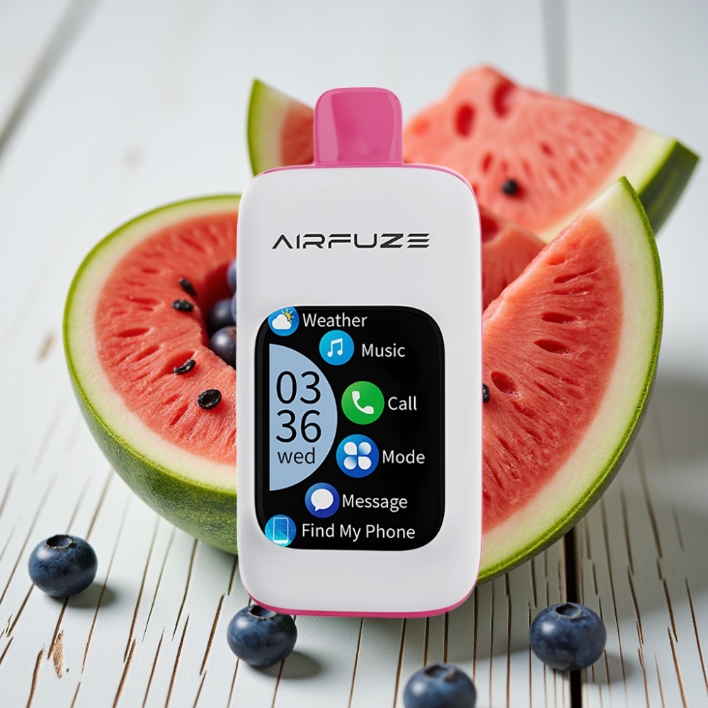 Airfuze Smart Pro 40000 Puffs Mavi Ahududu Karpuz – 20ML 900mAh 3 Mod