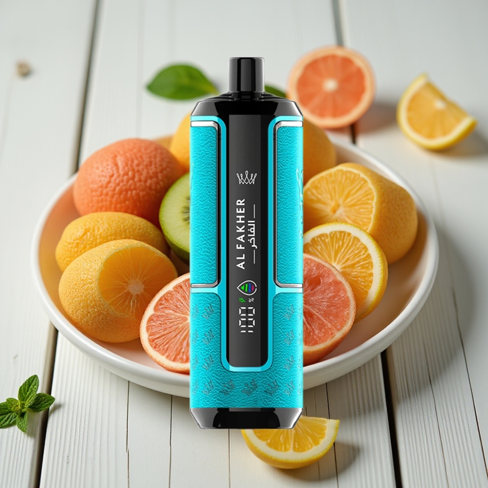 Al Fakher Crown Bar 15K Hypermax Tek Kullanımlık Vape Kit Sakız Nanesi – 22ml 15K Puf 6mg/ml
