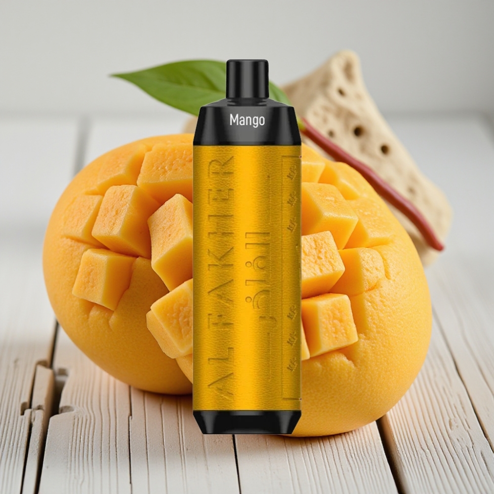 Al Fakher Crown Bar 8000 Crystal Tek Kullanımlık Vape Mango Buzlu – 18ml 5mg 8000 Puff