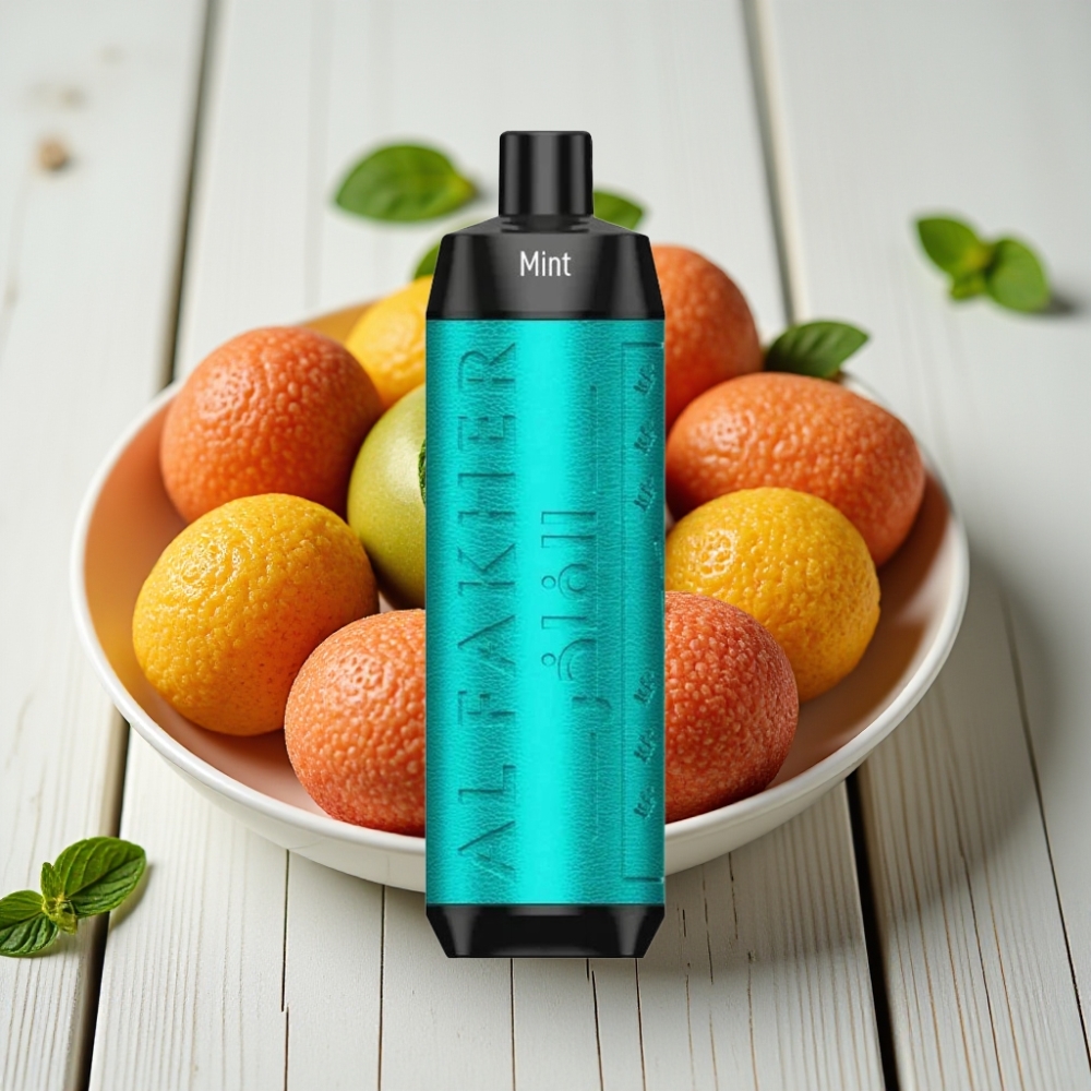 Al Fakher Crown Bar 8000 Crystal Tek Kullanımlık Vape Nane 18ml 8000 Puff 5mg Nikotin