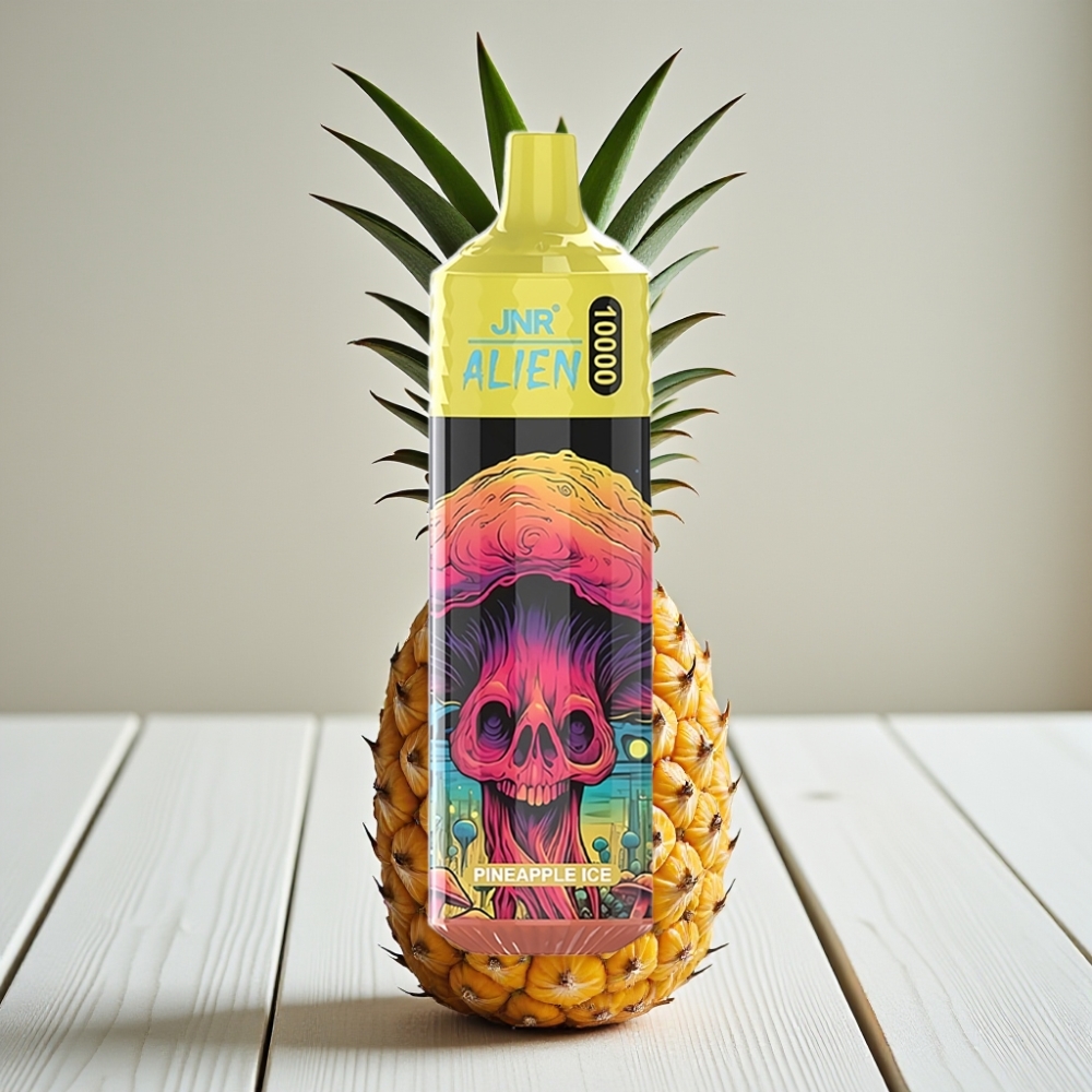 JNR Alien 10000 Puffs Ananas Buzlu 850mAh 20ml Type-C RGB