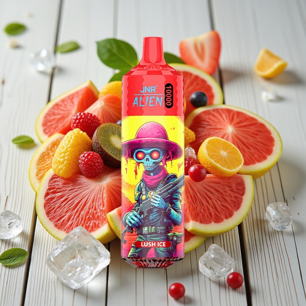 JNR Alien 10000 Puffs Ferah Buz 850mAh 20ml Type-C RGB