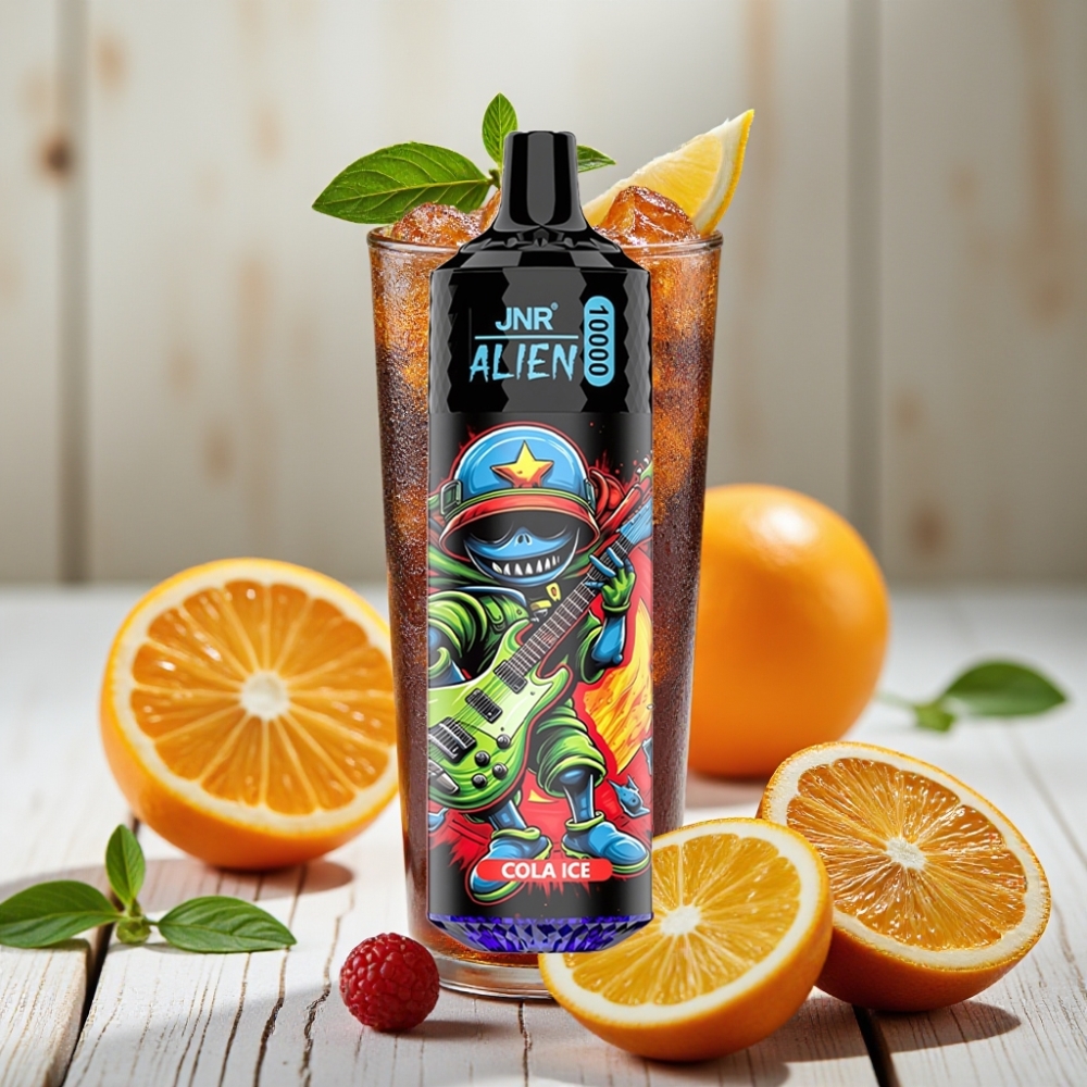 JNR Alien 10000 Puffs Kola Buzu - 850mAh 20ml Type-C RGB LED