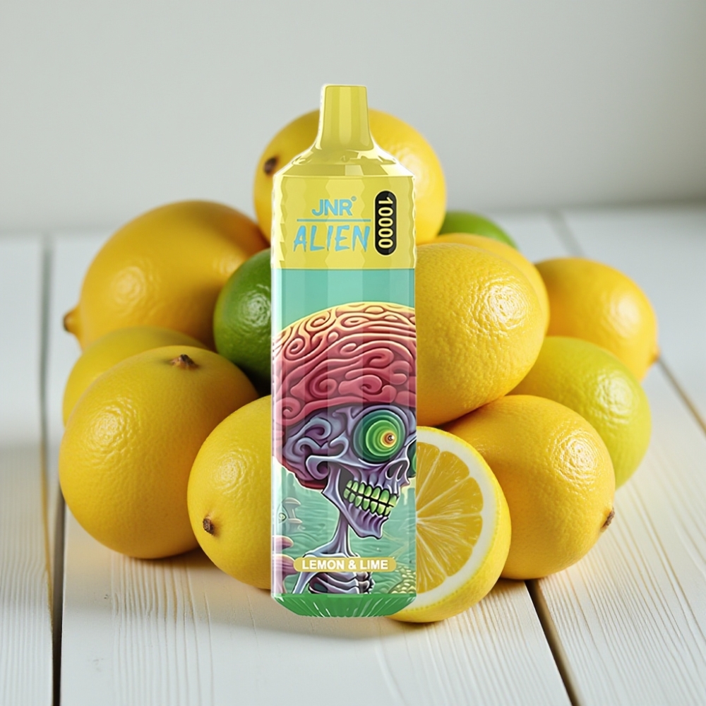 JNR Alien 10000 Puffs Limon  Lime 850mAh 20ml Type-C RGB