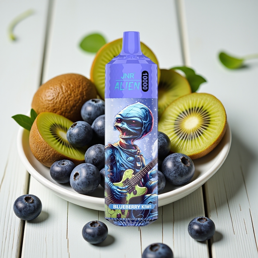 JNR Alien 10000 Puffs Yaban Mersini Kivi 850mAh 20ml Type-C RGB