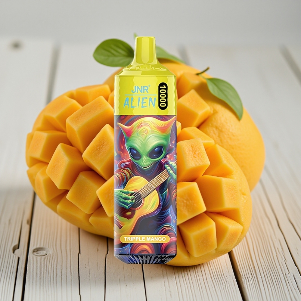 JNR Alien 10000 Puffs Üçlü Mango 850mAh 20ml Type-C