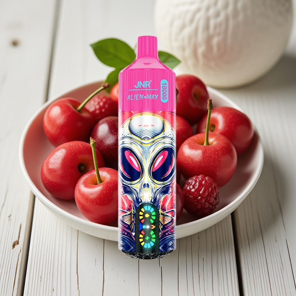 JNR Alien Max 18000 Puffs Çilek Meyve Aroması 28ml 850mAh Type-C