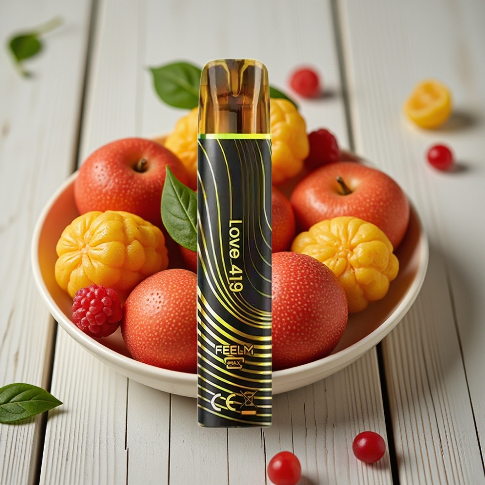 JNR BlackGolden 600+200 Puffs Tek Kullanımlık Vape Aşk 419 - 800 Puffs 550mAh 2ml
