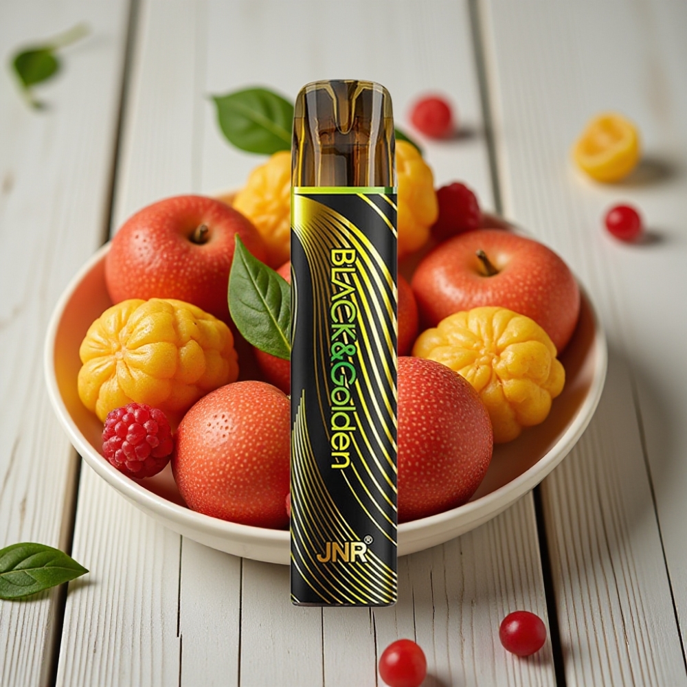 JNR BlackGolden 600+200 Puffs Tek Kullanımlık Vape Aşk 419 - 800 Puffs 550mAh 2ml