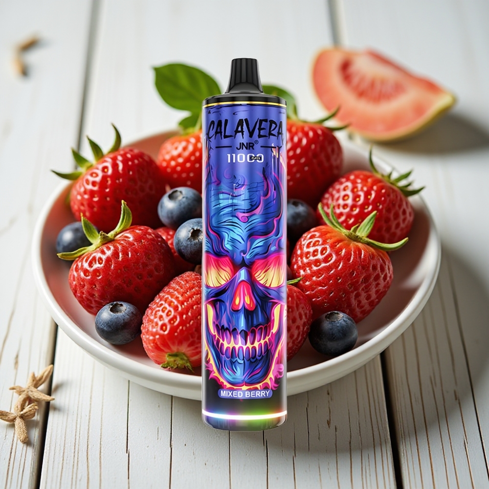 JNR Calavera 11000 Puffs Tek Kullanımlık Vape Karışık Meyve 850mAh 21ml Type-C