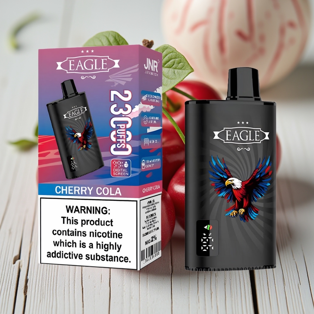 JNR EAGLE Smart 23000 Puff Nargile Cherry Kola - 25ml 750mAh 2 Nikotin
