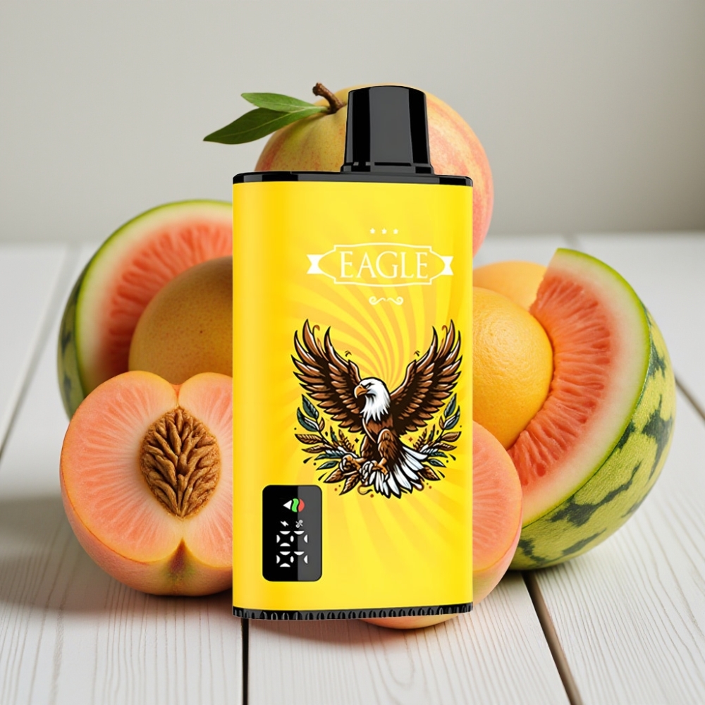 JNR EAGLE Smart 23000 Puff Şeftali Mango Karpuz Aromalı Tek Kullanımlık Vape - 25ml 750mAh Type-C