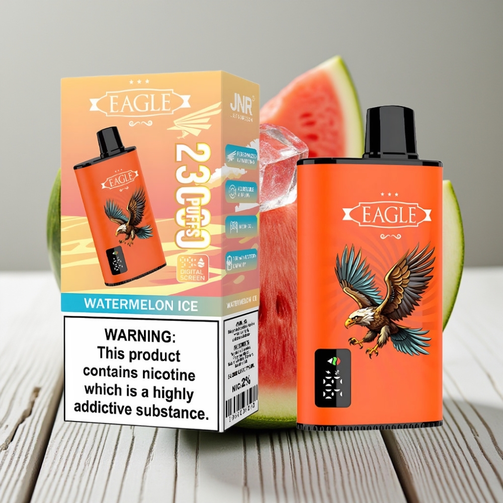 JNR EAGLE Smart 23000 Puffs Tek Kullanımlık Vape Karpuz Buz - 25ml 750mAh 2 Nikotin