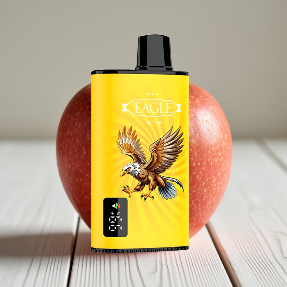 JNR EAGLE Smart 23000 Puffs Çift Elma Aromalı Tek Kullanımlık Vape - 25ml 750mAh Tip-C