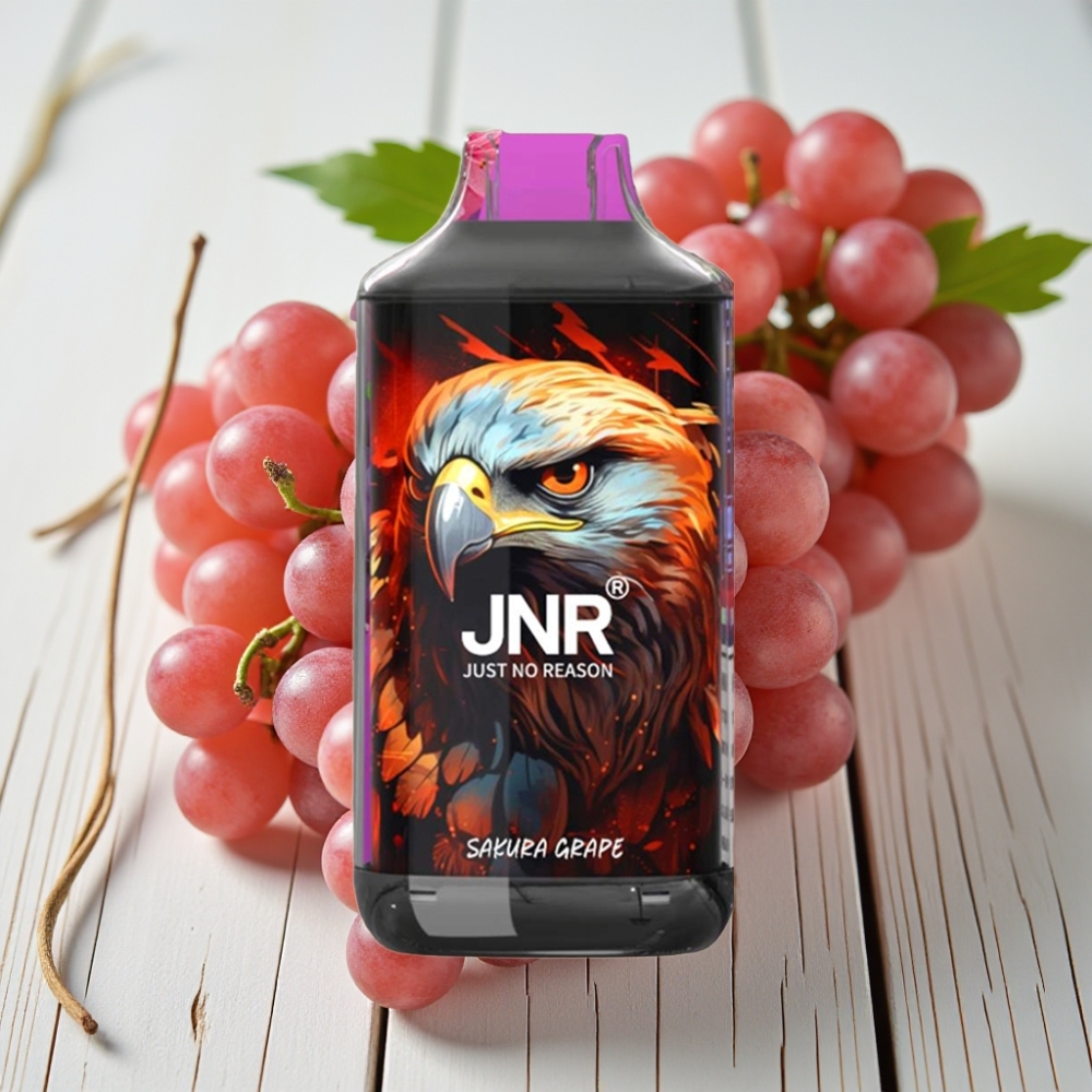 JNR Falcon 16000 Puffs Sakura Üzüm – 850mAh 22ml Dual Mesh Coil Type C