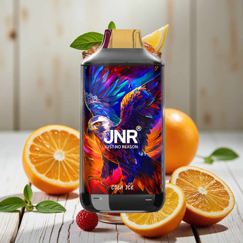 JNR Falcon 16000 Puffs Tek Kullanımlık Vape Kola Buz – 850mAh 22ml Dual Mesh Coil