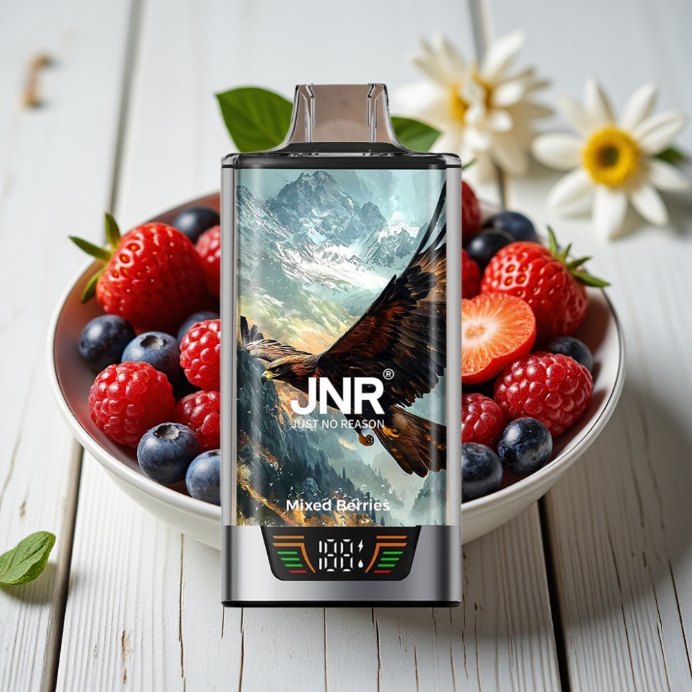JNR Falcon Pro 28000 Tek Kullanımlık Vape Karışık Meyveler - 30ml 28000 Puf 5 Nikotin