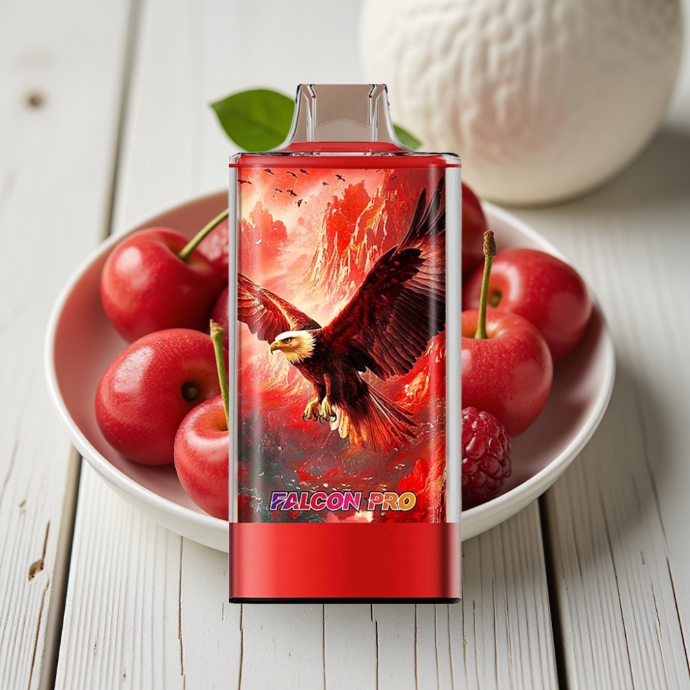 JNR Falcon Pro 28000 Tek Kullanımlık Vape Kiraz Böğürtlen 30ml 950mAh 28000 Puff
