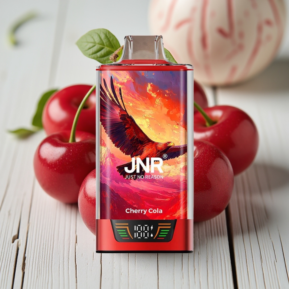 JNR Falcon Pro 28000 Tek Kullanımlık Vape Kiraz Kola 30ml 28000 Puff 950mAh