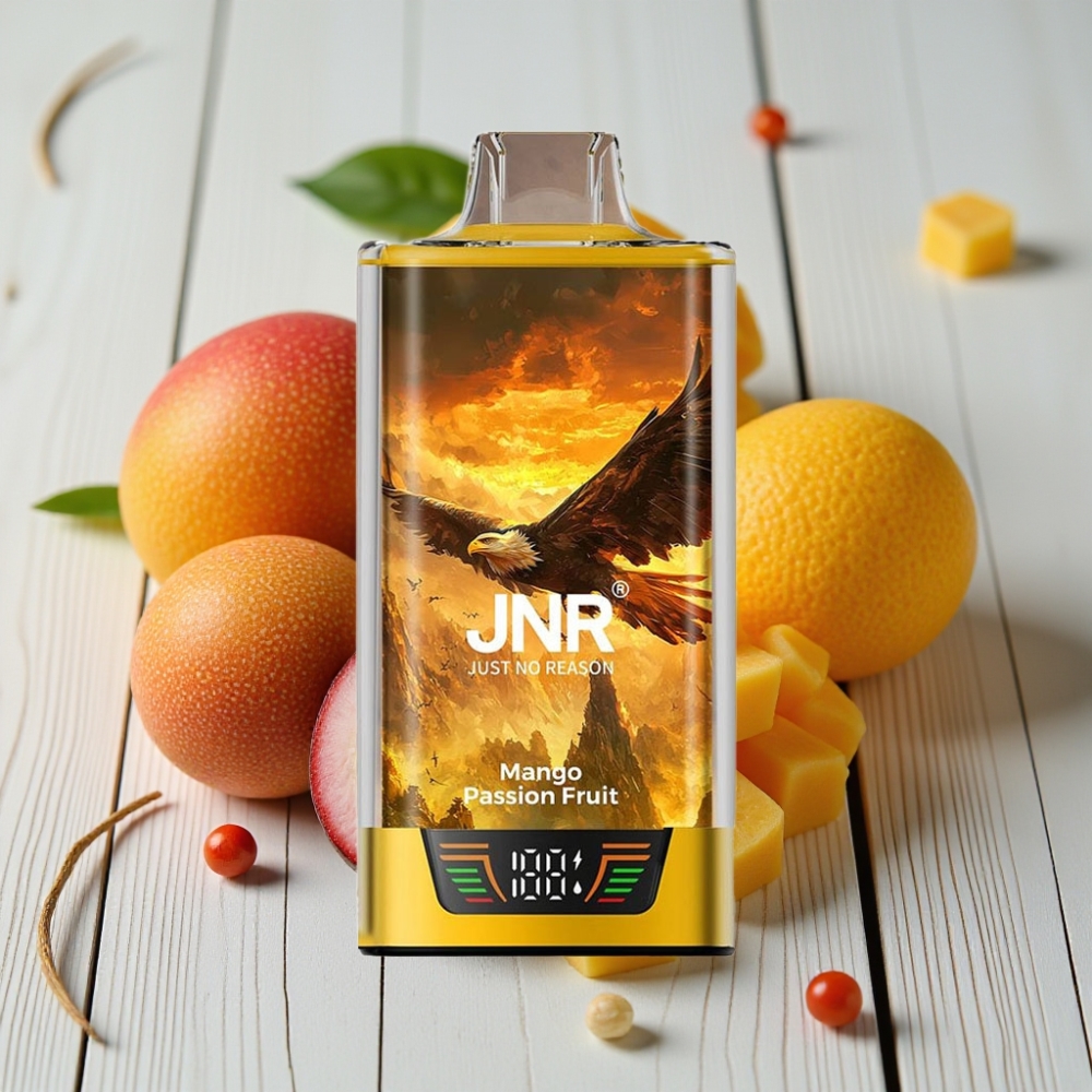 JNR Falcon Pro 28000 Tek Kullanımlık Vape Mango Passion Fruit (30ml/950mAh/28000 Puff) - Mango Çarkıfelek