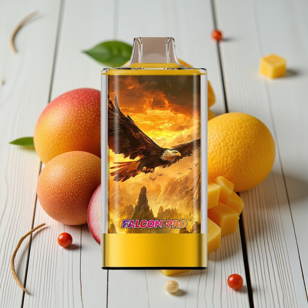 JNR Falcon Pro 28000 Tek Kullanımlık Vape Mango Passion Fruit (30ml/950mAh/28000 Puff) - Mango Çarkıfelek
