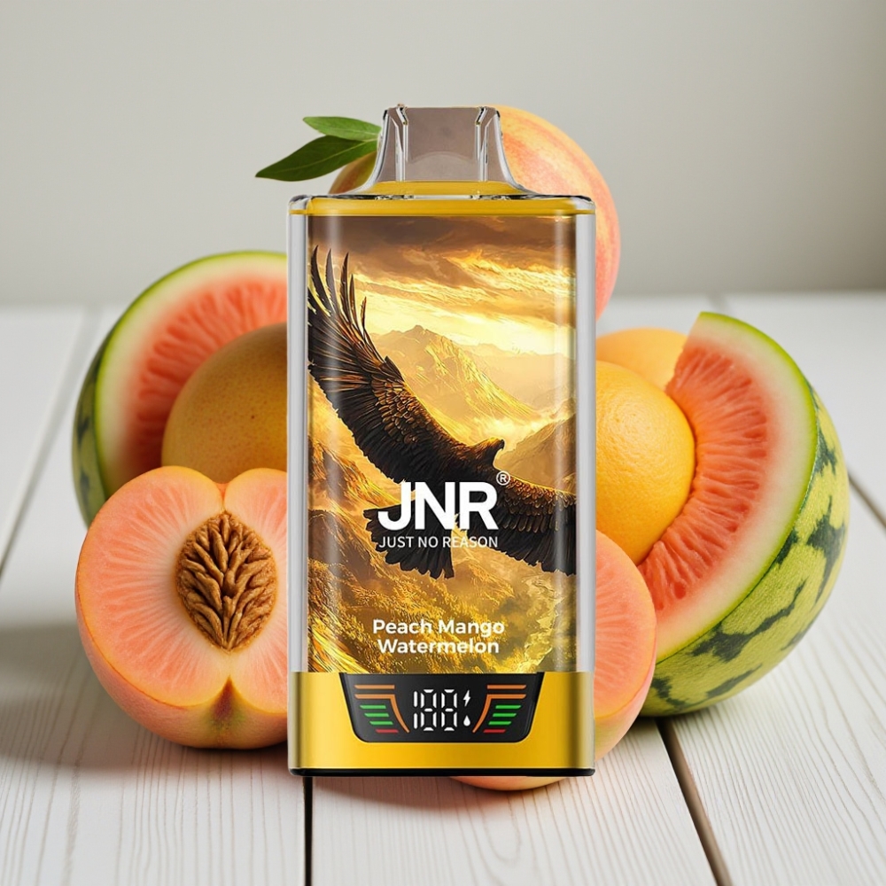 JNR Falcon Pro 28000 Tek Kullanımlık Vape Şeftali Mango Karpuz 30ml 950mAh 28000 Puff