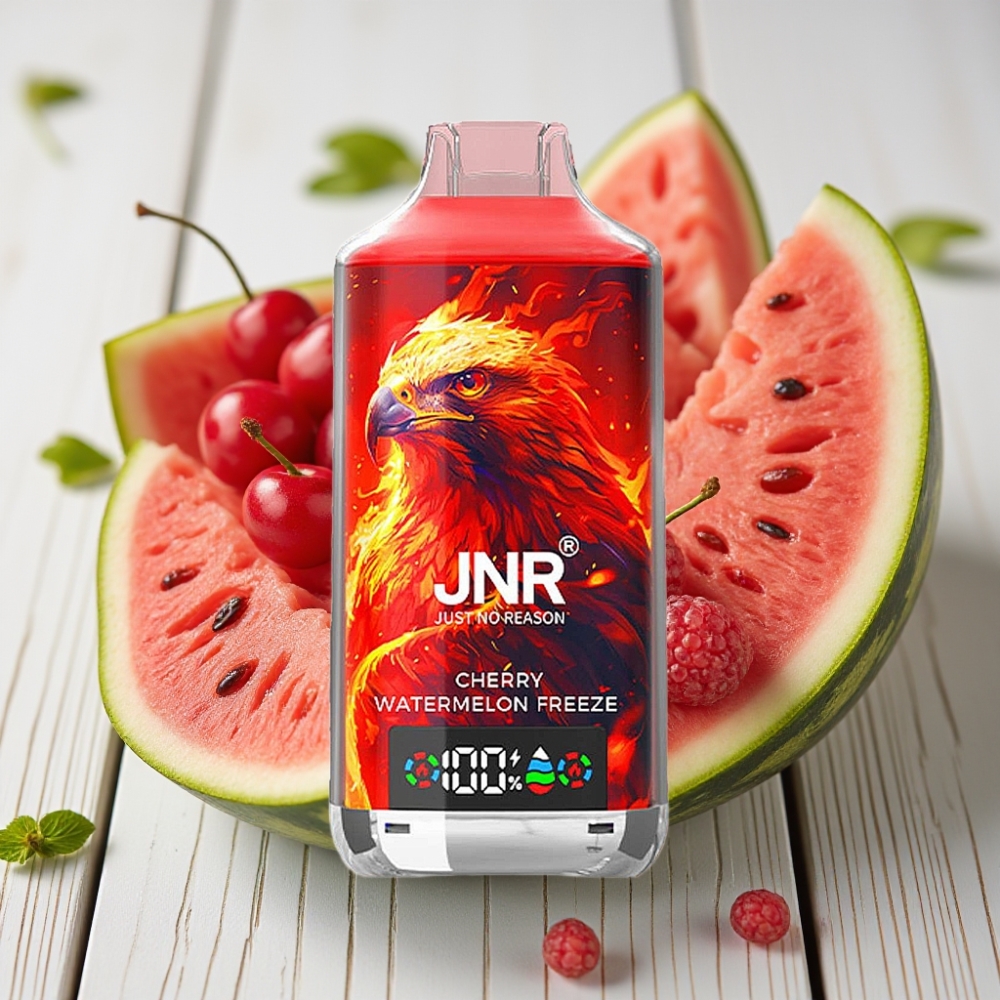 JNR Falcon X 18000 Puffs Kiraz Karpuz Freeze 750mAh 24ml Dual Mesh Coil