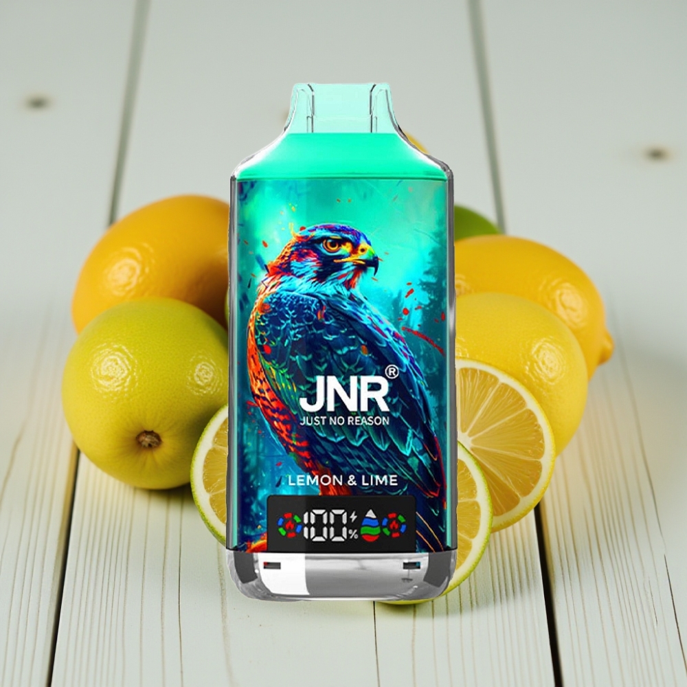 JNR Falcon X 18000 Puffs Limon Lime – 24ml 750mAh Çift Mesh Coil