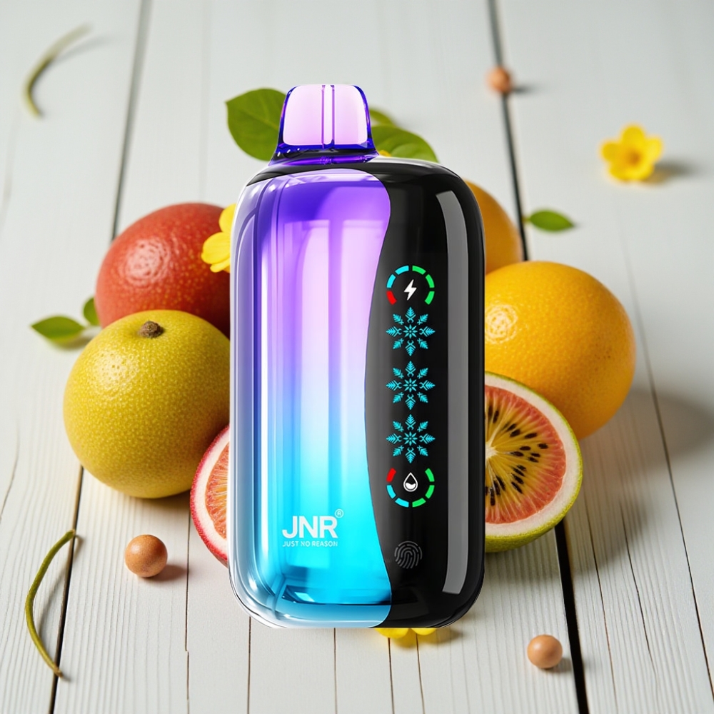 JNR Flex Ice 21000 Puff Kullan-At Vape Kivi Çarkıfelek Guava - 26ml 12 Ohm Type-C