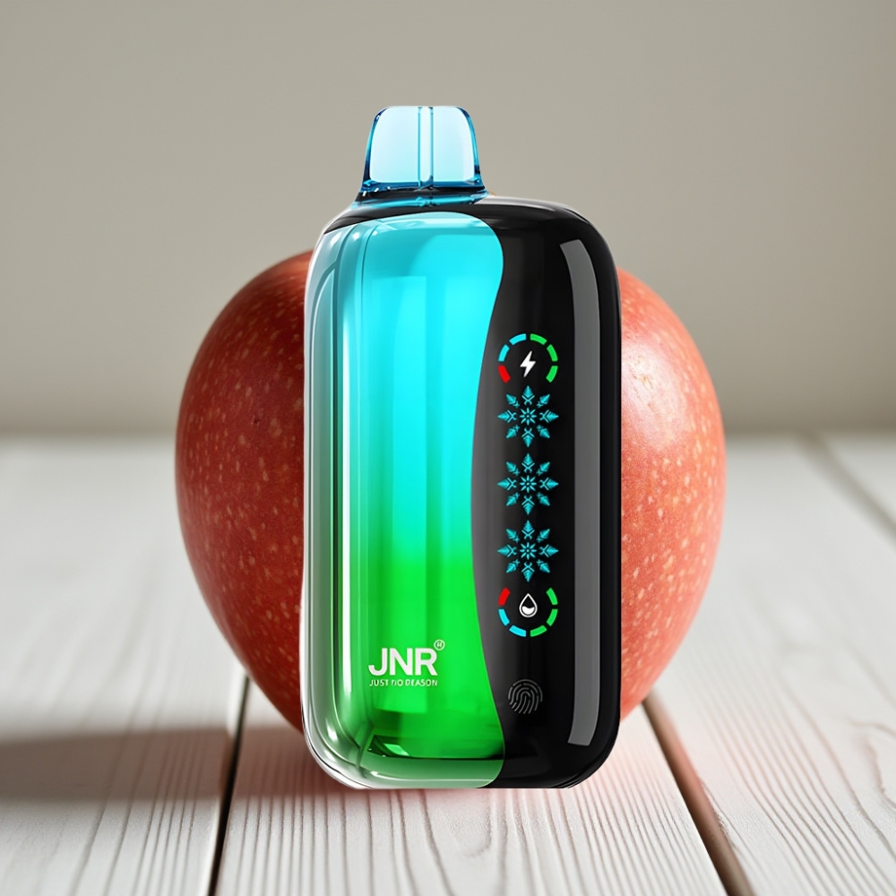 JNR Flex Ice 21000 Puffs Kullan-At Vape Çift Elma 26ml 12 Ohm Dual Mesh Type-C