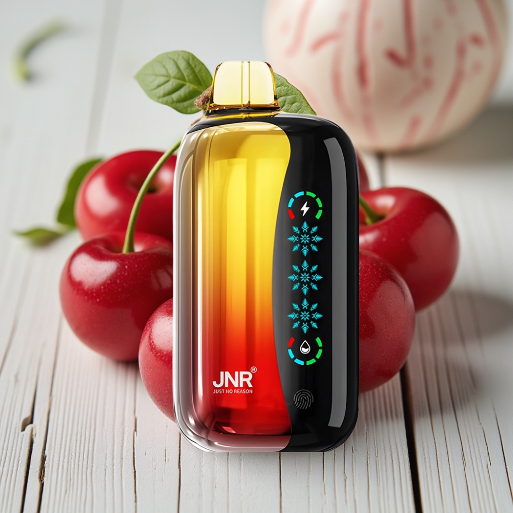 JNR Flex Ice 21000 Puffs Tek Kullanımlık Vape Kiraz Kola - 26ml 12 Ohm Dual Mesh Type-C