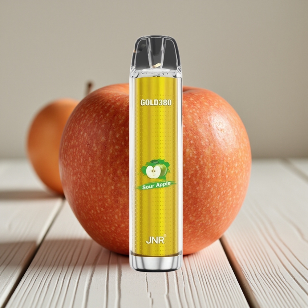 JNR Glod380 6000 Puffs Tek Kullanımlık Vape Ekşi Elma 1500mAh 13ml