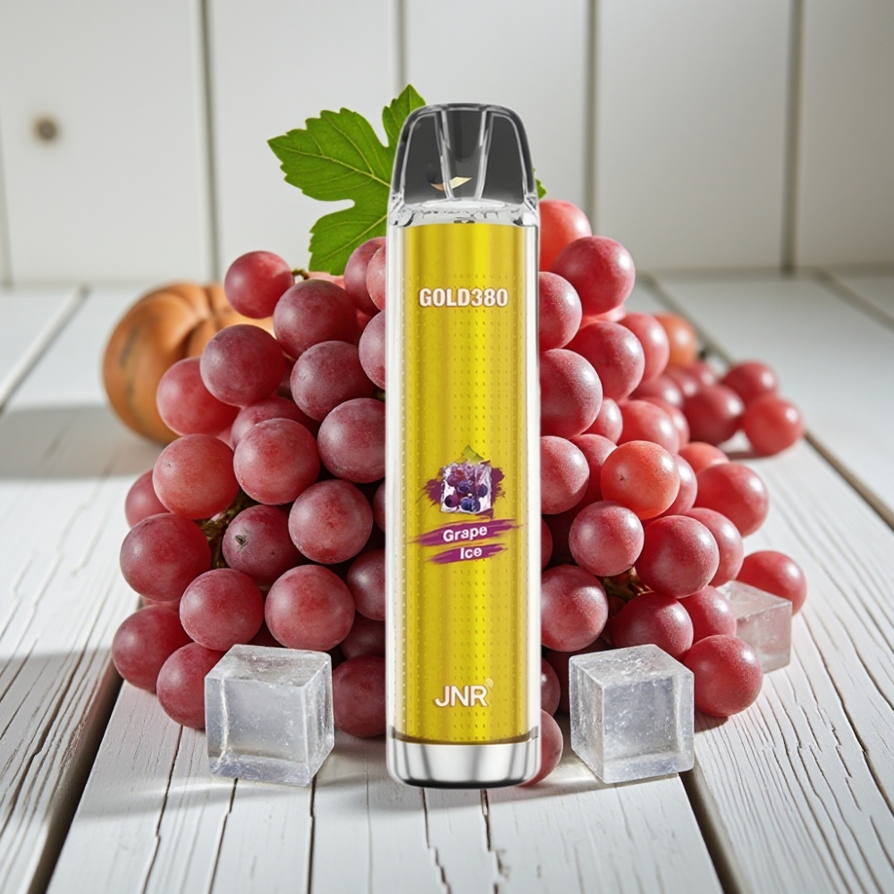 JNR Glod380 6000 Puffs Tek Kullanımlık Vape Üzüm Buz 6000 Puff 1500mAh 13ml