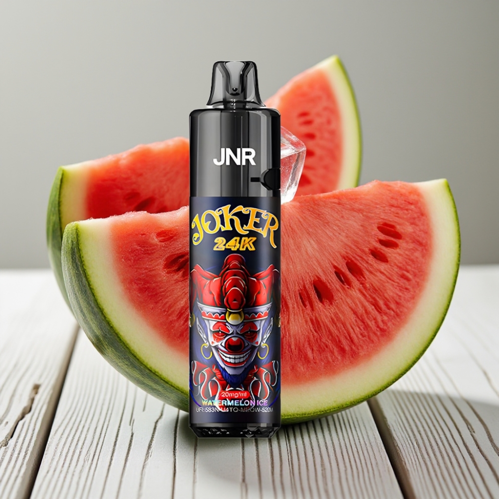 JNR Joker 24K Puffs Tek Kullanımlık Vape Karpuz Buz – 800mAh 2+10ml 24000 Puffs