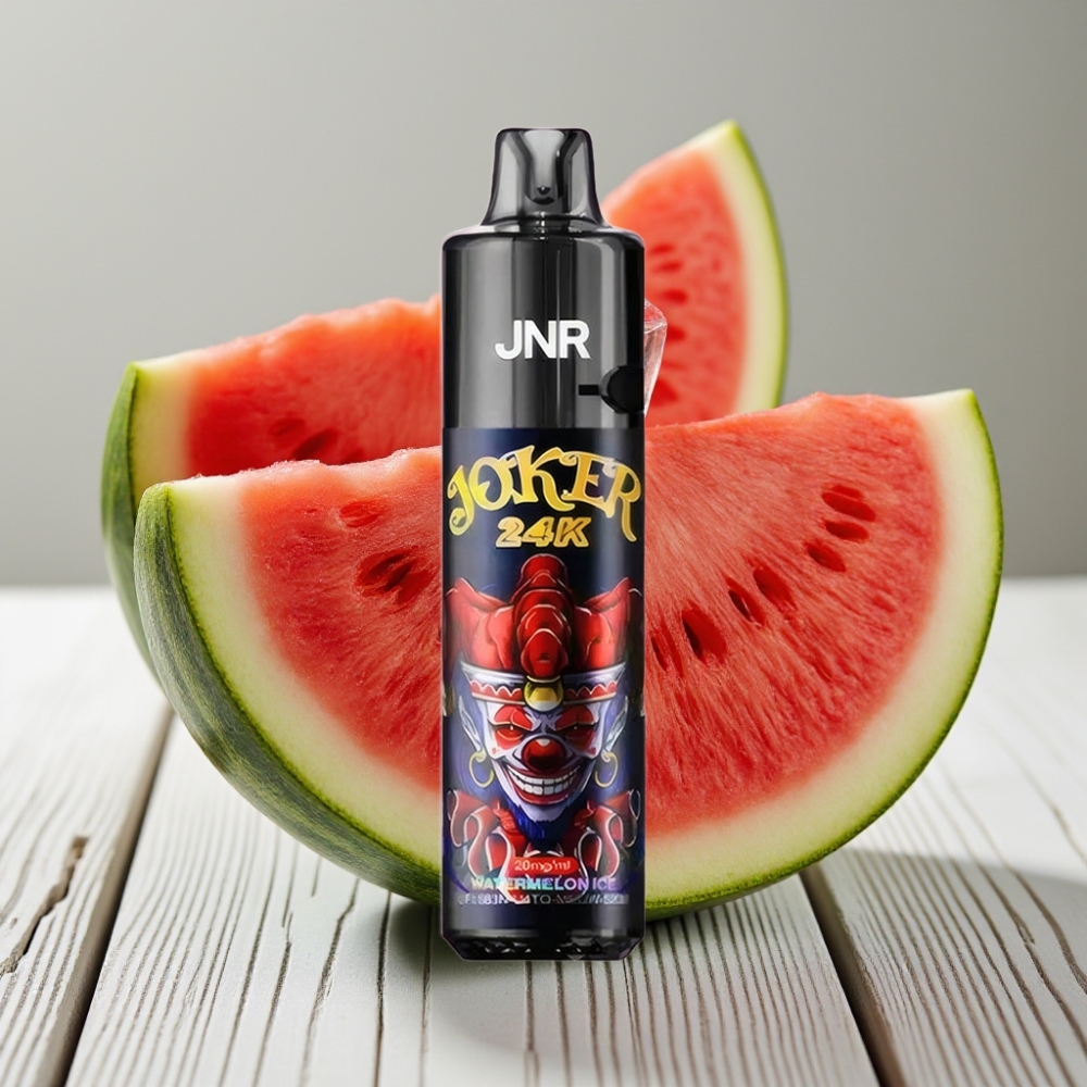 JNR Joker 24K Puffs Tek Kullanımlık Vape Karpuz Buz – 800mAh 2+10ml 24000 Puffs