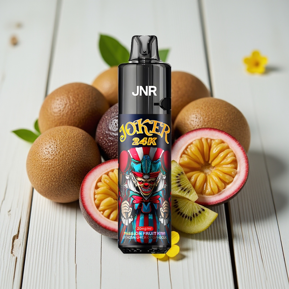 JNR Joker 24K Puffs Tek Kullanımlık Vape Çarkıfelek Meyveli Kivi 2+10ml 800mAh 24000 Puffs