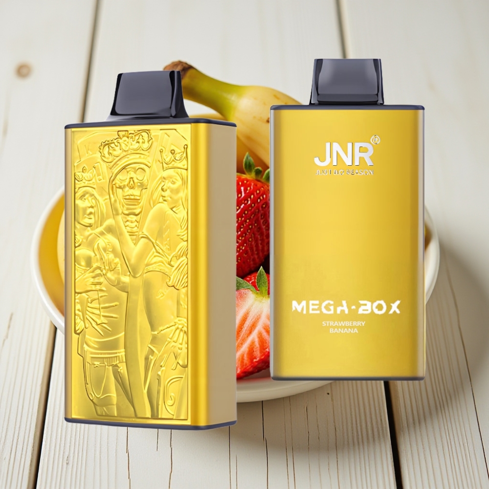 JNR Mega Box 25000 Puff Çilek Muz Aromalı Tek Kullanımlık Vape - 30ml 850mAh Type-C