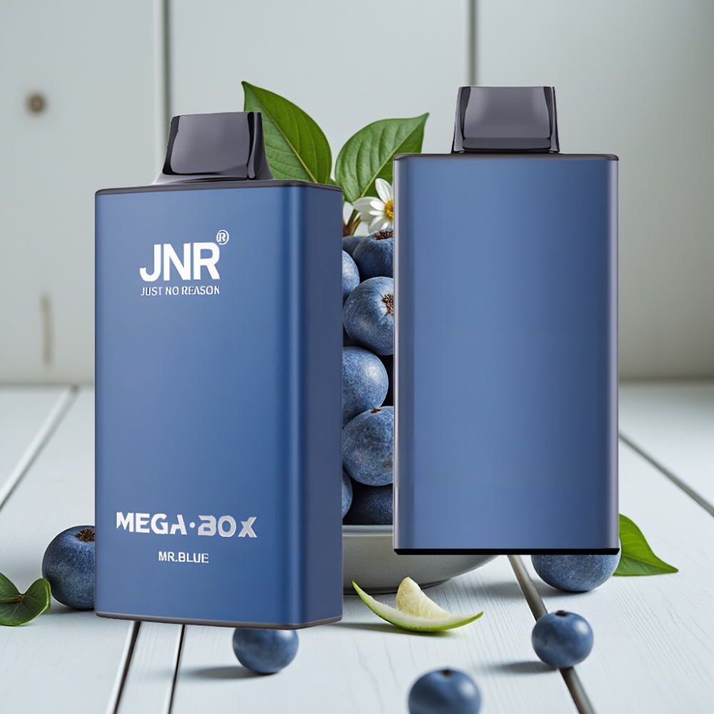JNR Mega Box 25000 Puffs Tek Kullanımlık Vape Mr Blue - 30ml 850mAh Çift Mesh