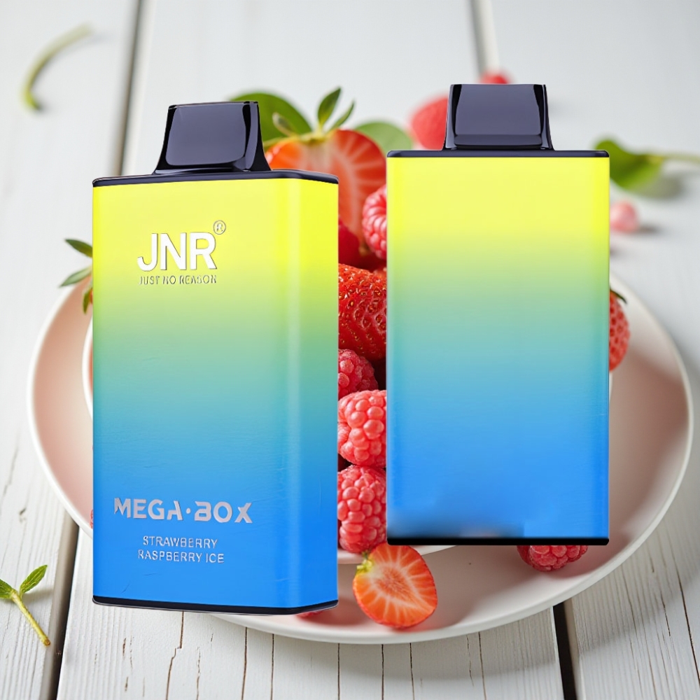 JNR Mega Box 25000 Puffs Tek Kullanımlık Vape Çilek Ahududu Buz 30ml 850mAh Type-C