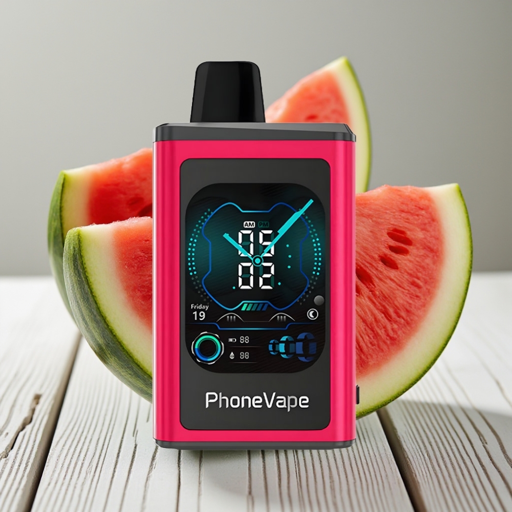 JNR PhoneVape 30000 puffs Tek Kullanımlık Vape Karpuz Buzu 850mAh Tip-C Şarj Turbo Mod
