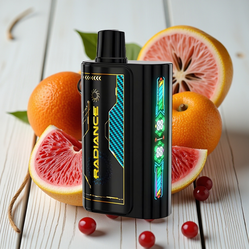 JNR Radiance 31000 Puffs Tek Kullanımlık Vape FIZZY CHERRY COLA (28ml 950mAh Dual Mesh)