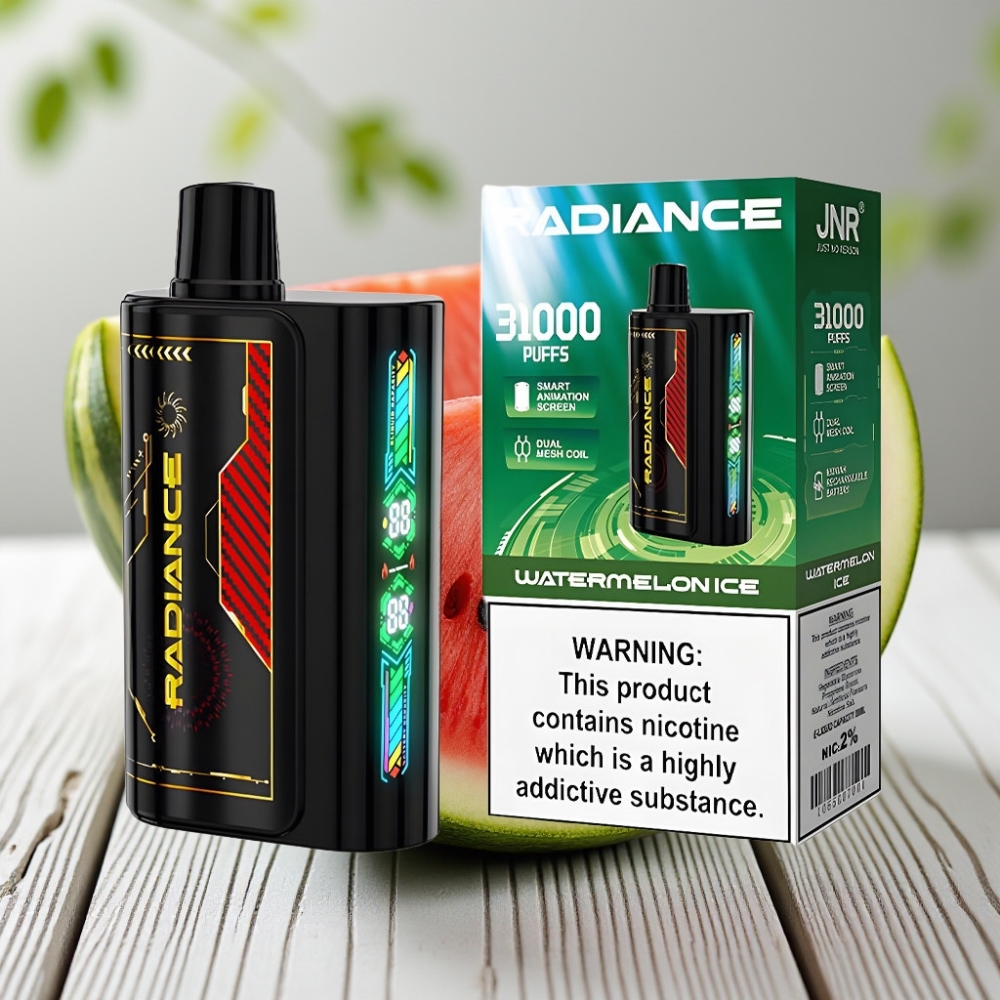 JNR Radiance 31000 Puffs Tek Kullanımlık Vape KARPUZ BUZ - 28ml 950mAh Type-C