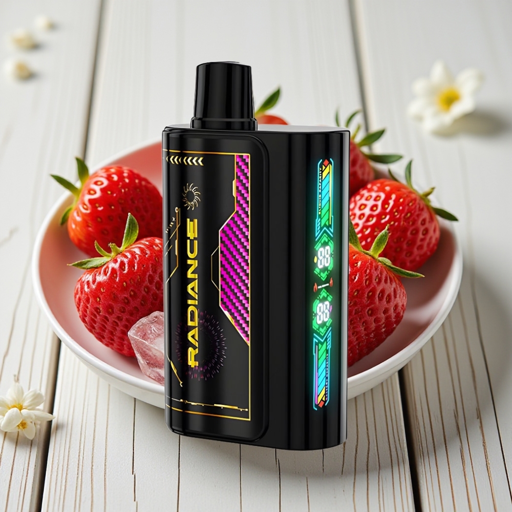 JNR Radiance 31000 Puffs Tek Kullanımlık Vape ÇİLEK BUZ 28ml 950mAh Type-C