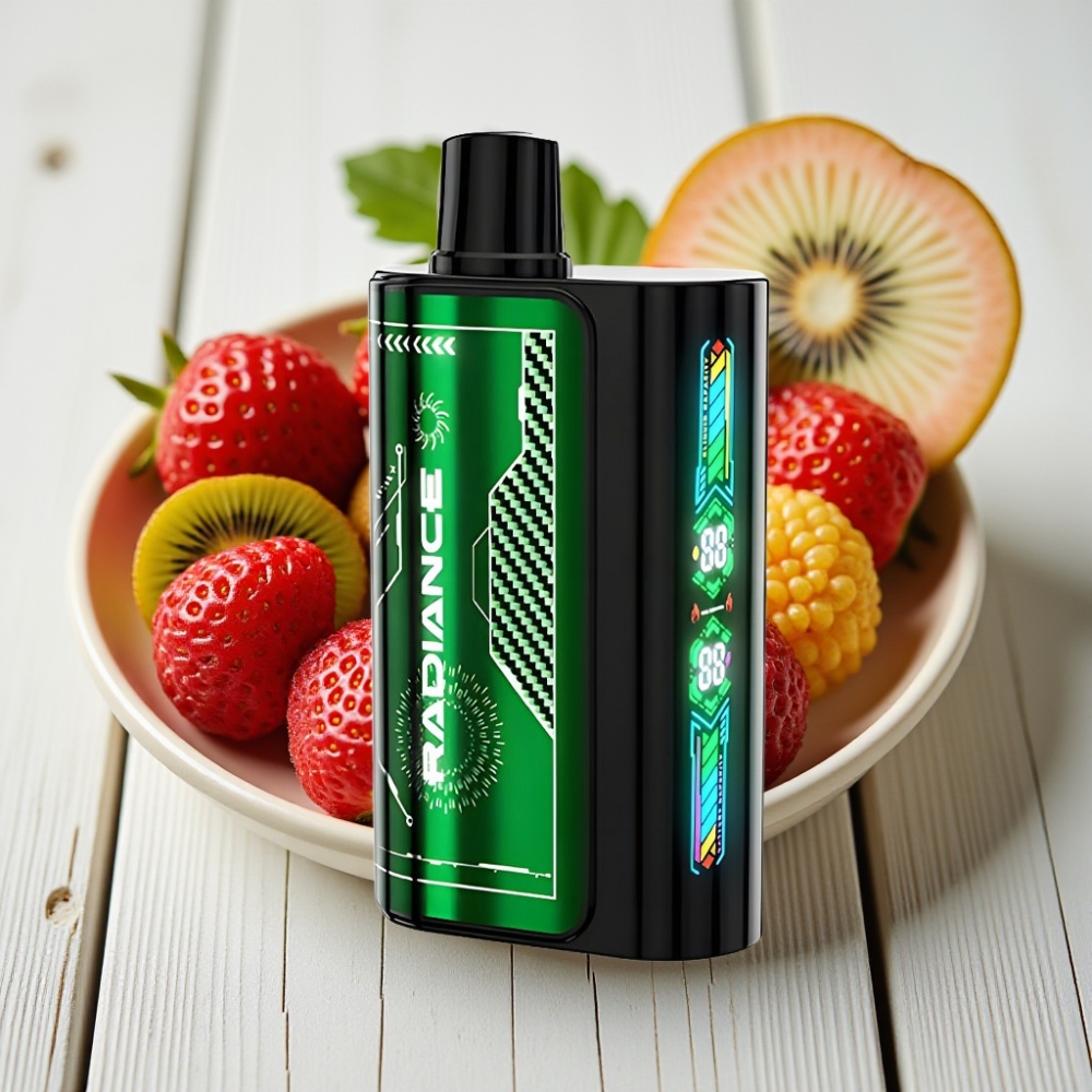 JNR Radiance 31000 Puffs Tek Kullanımlık Vape ÇİLEK KİVİ - 28ml 950mAh Type-C