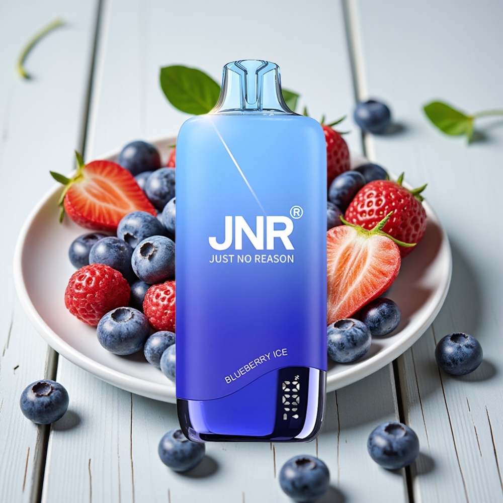 JNR Rainbow 10500 Puff Tek Kullanımlık Vape Blueberry Ice 600mAh 18ml 08ohm