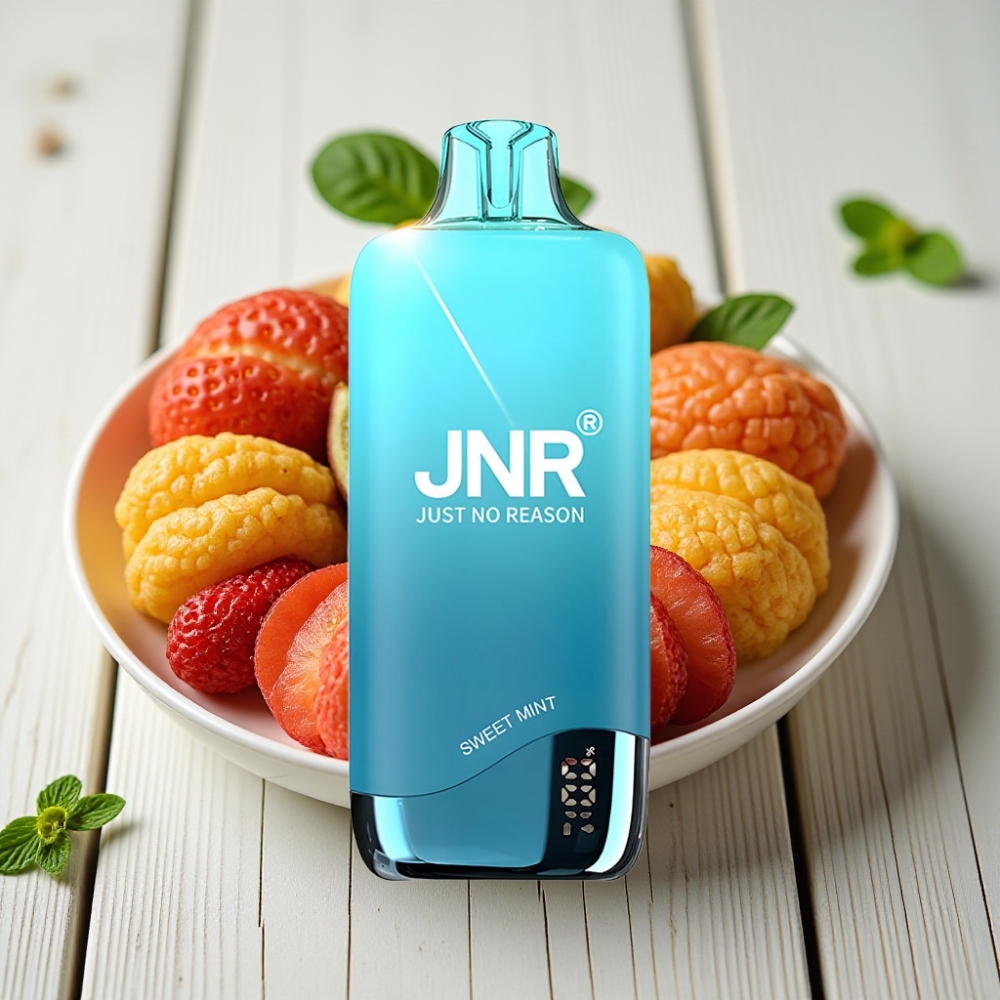JNR Rainbow 10500 Puff Tek Kullanımlık Vape Tatlı Nane 10500 Puff 18ml 600mAh