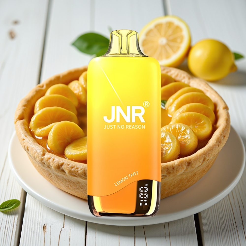 JNR Rainbow 10500 Puffs Tek Kullanımlık Vape Limon Tart - 10500 Puffs 18ml 08ohm Mesh
